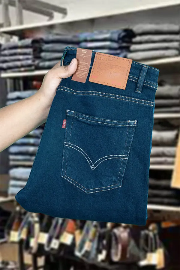 Jean Levi's Coupe Normal  REF-VL5FF40 ( BLEU Petrole )