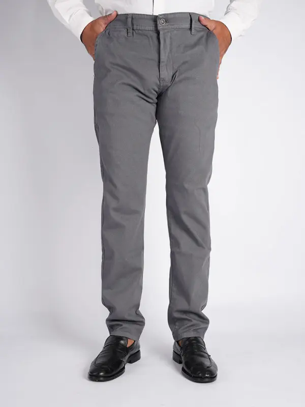 Pack de 3 Pantalons en toile piqué de Luxe  poches Coté Ref-pck543NV ( Beige + Noir + Gris )