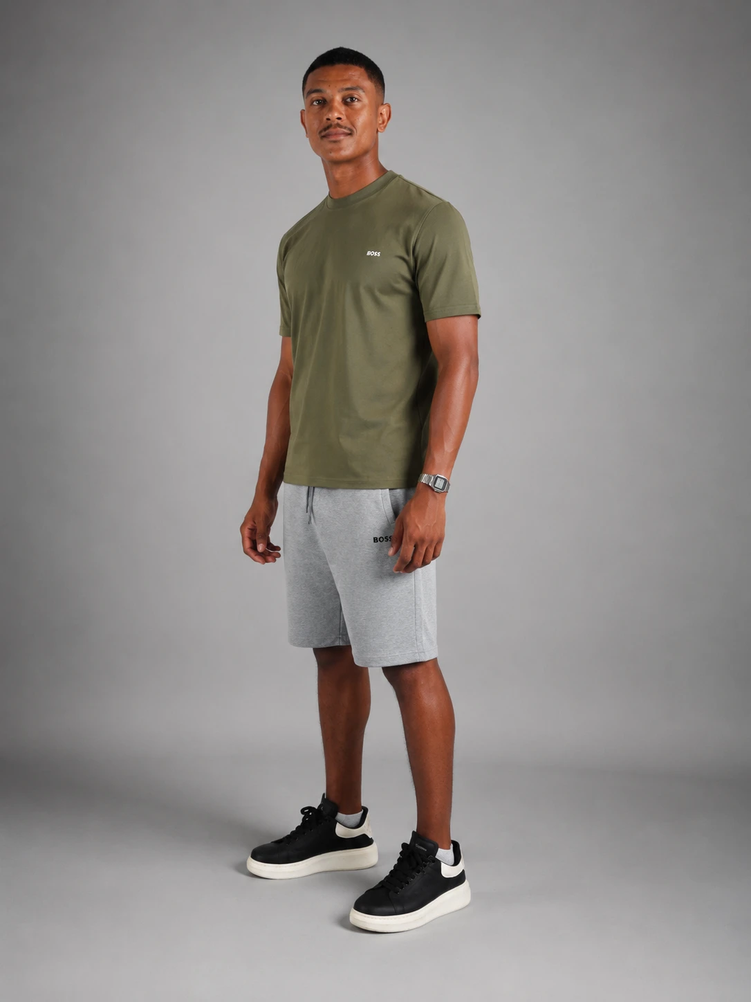 Ensemble Te-Shirt Et Short Boss premuim