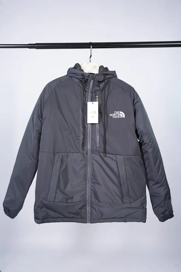 Jacket The North Face chaleureux & chic ( Gris & Noir ) Ref-NF907BF