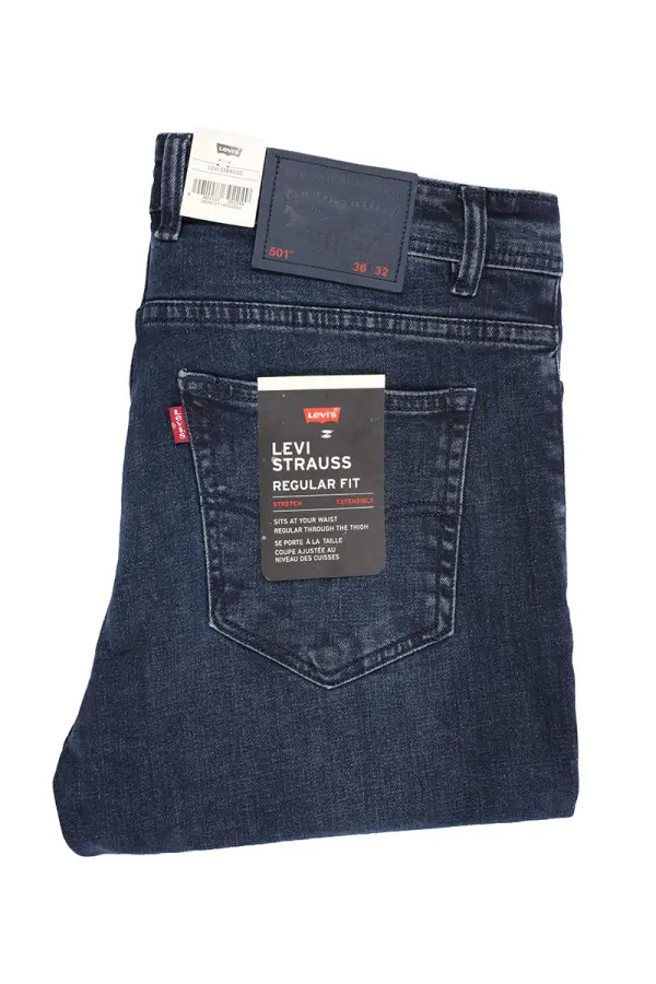 Jean Levi's Bleu Nuit 100% Coton Coupe Normal Ref-LV623Z41S