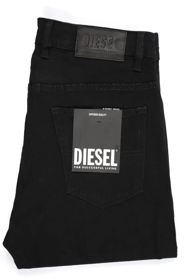 Jean Diesel Noir 100% Coton Coupe Normal Ref-DE5V38